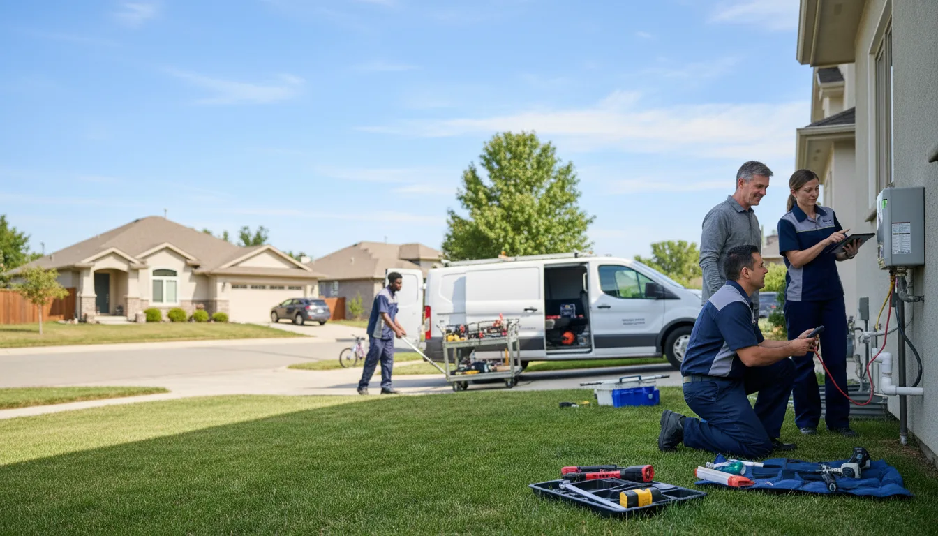 Tankless water heater service in Perryville, KY
